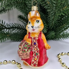  Белочка с корзинкой